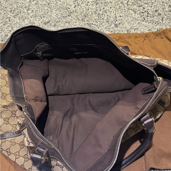 GUCCI | Authentic Gucci GG Monogram Large D Ring Tote - Picture 7 of 11